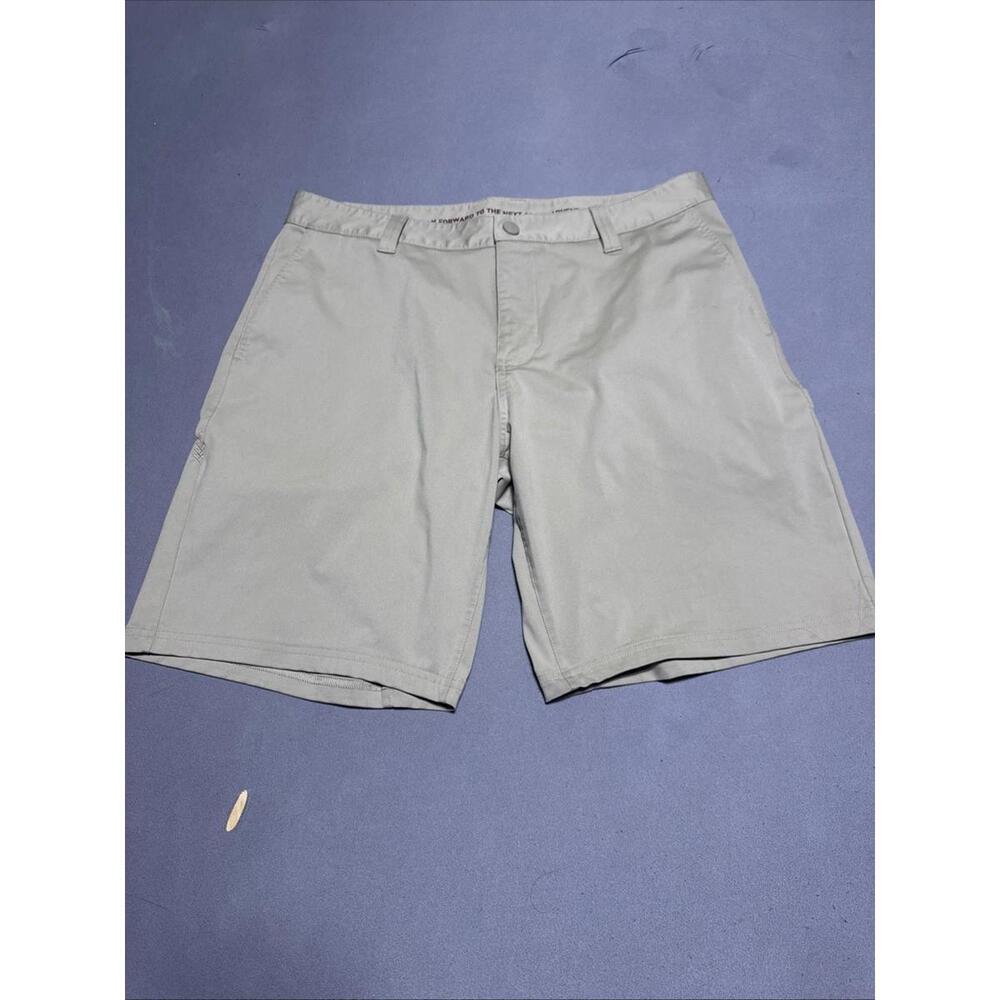 Rhone Shorts Mens 34 Brown Commuter 9 Inch Stretch Chino Golf 100273